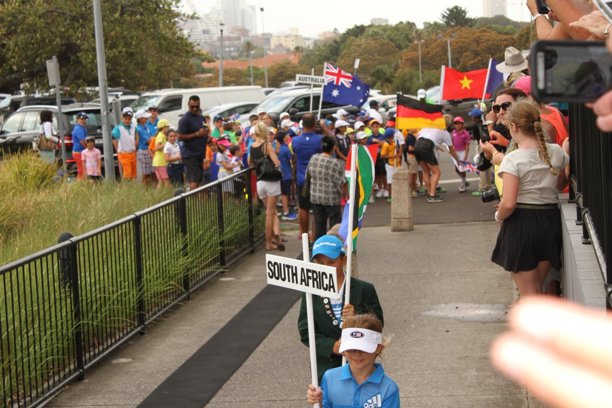 Moore_Park_Golf's tweet photo. The inaugural @USKidsGolfAus Australian Open has begun with the Parade of Nations. 106 players • 11 countries • 1 Winner! #youngguns #mpgolf https://t.co/VluAEuCpPV