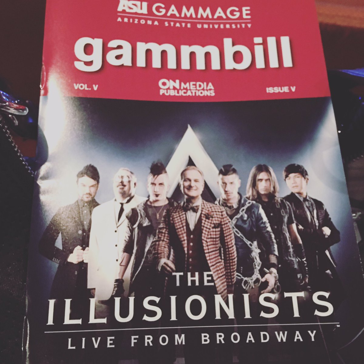 MargoABC15's tweet image. Had a blast with my stepson @ASUGammage - go see The Illusionists- it's just a great time! Hilarious, outrageous, FUN!