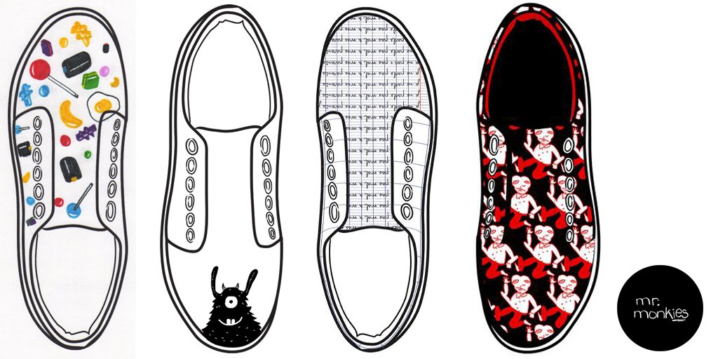 MonkiesShoes's tweet photo. Aidez nous à départager ces talentueux étudiants de l'Ecole de Design de  #Nantes ! #23G juste ici ➡️ https://t.co/AzkalLZF8m https://t.co/j5sT2BbVLK