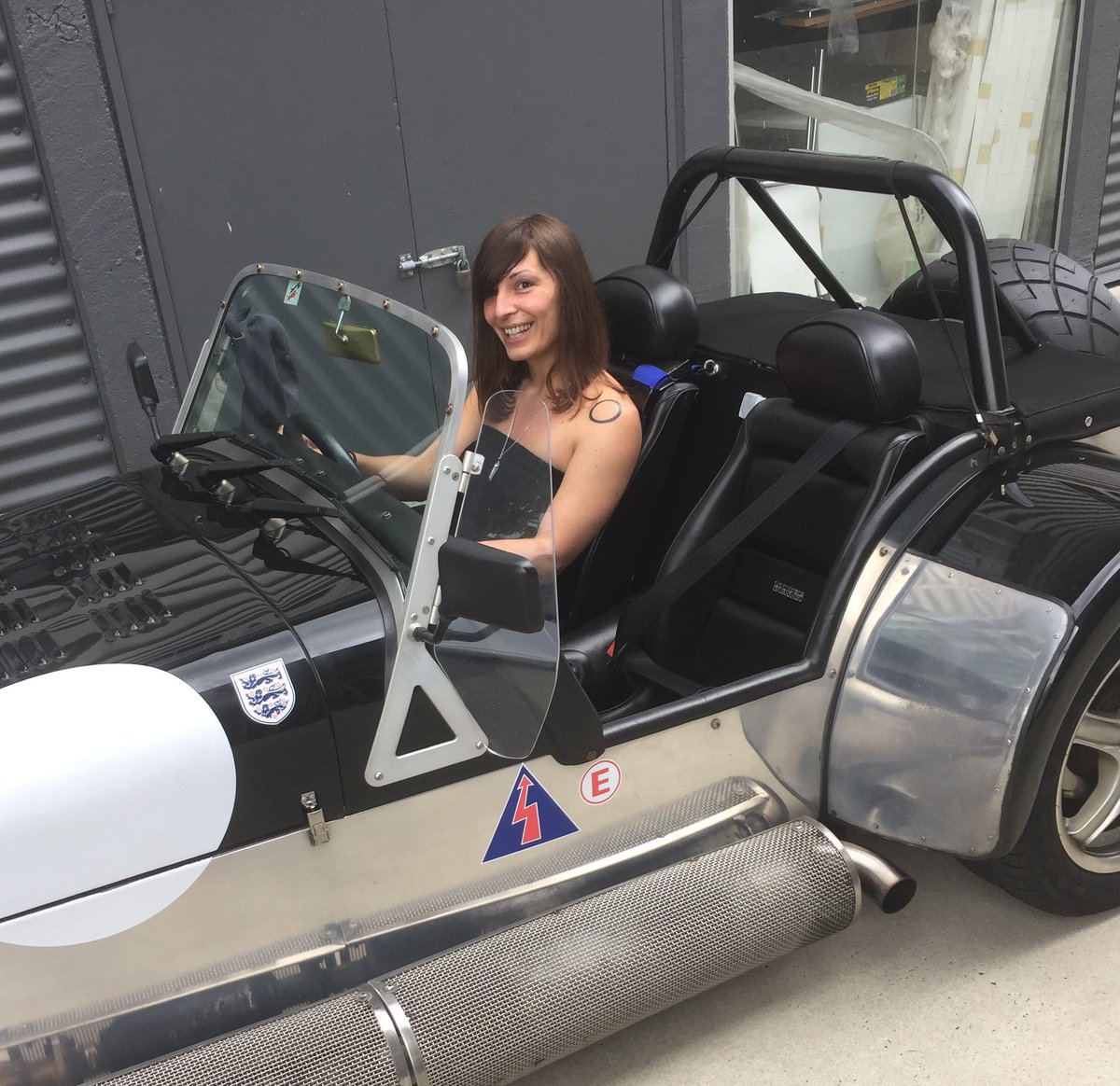 PriorityBuild's tweet photo. When you find a work colleague in your car #officeantics #birkin #sportscar #prioritybuilding #designandconstruct #brisbane https://t.co/f9gQjPafIp