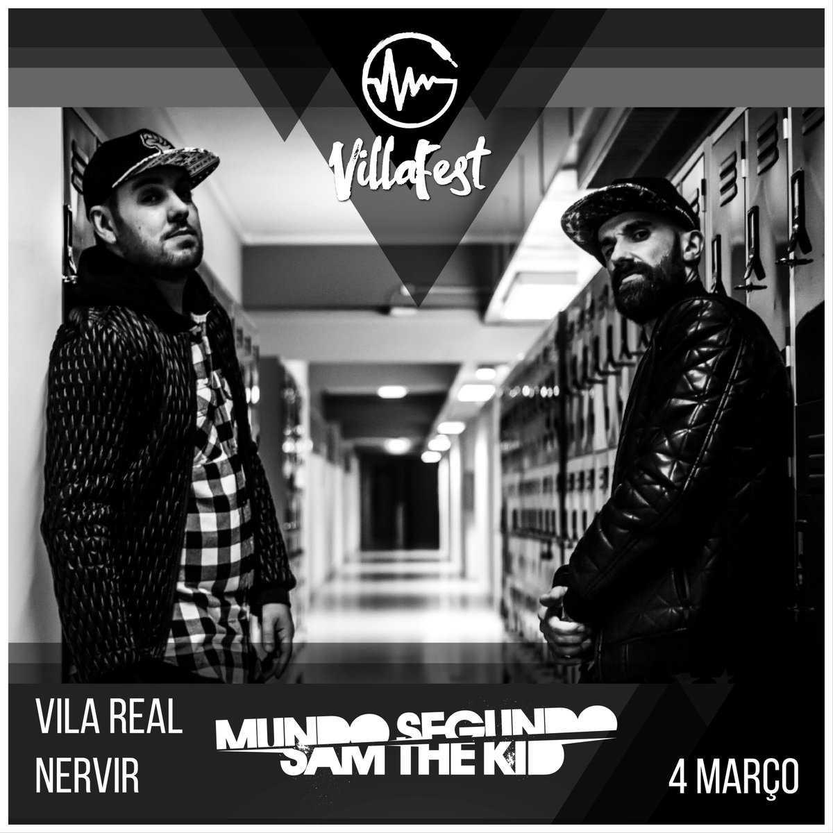 VillaFest_17's tweet photo. Bom Dia Pessoal
Terceira confirmação para o @VillaFest_17 no dia 4 de Março, Pavilhão Nervir em Vila Real

Mundo Segundo &amp; Sam The Kid https://t.co/nq6mepoLlU