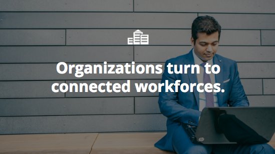 Hootsuite_UK's tweet photo. Trend No. 5: Leaders are expanding social to tap into the power of connected workforces. #HootEssentials https://t.co/WUxtVhXlfj