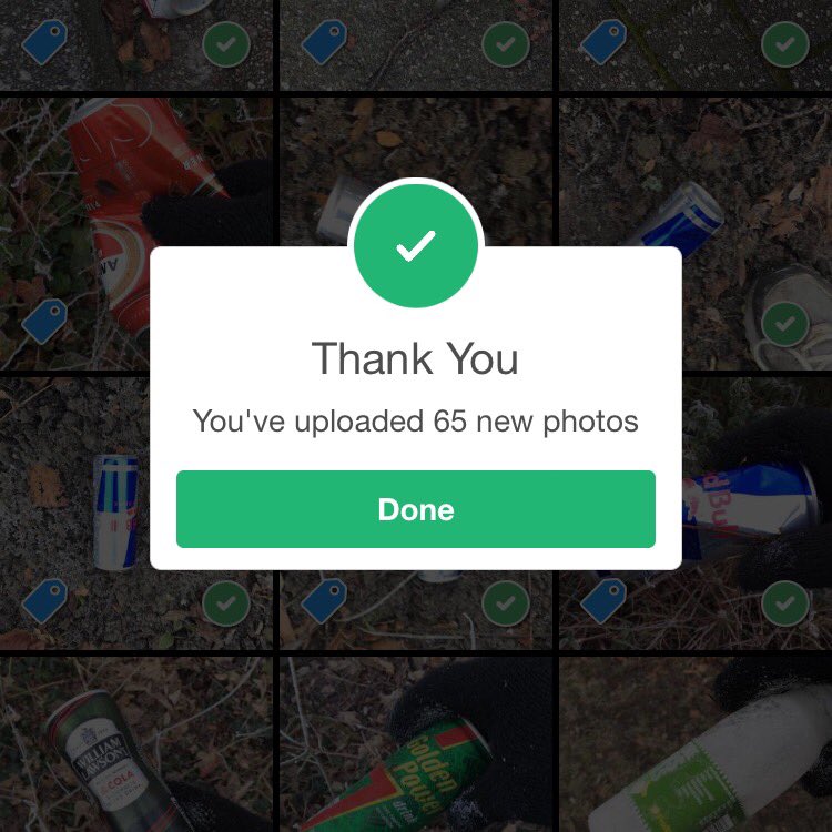 30 december raapte ik op dit traject alle #zwerfie-drankverpakkingen. Nu vond ik er weer 65. Breid #statiegeld uit! tinyurl.com/st4ti3geld