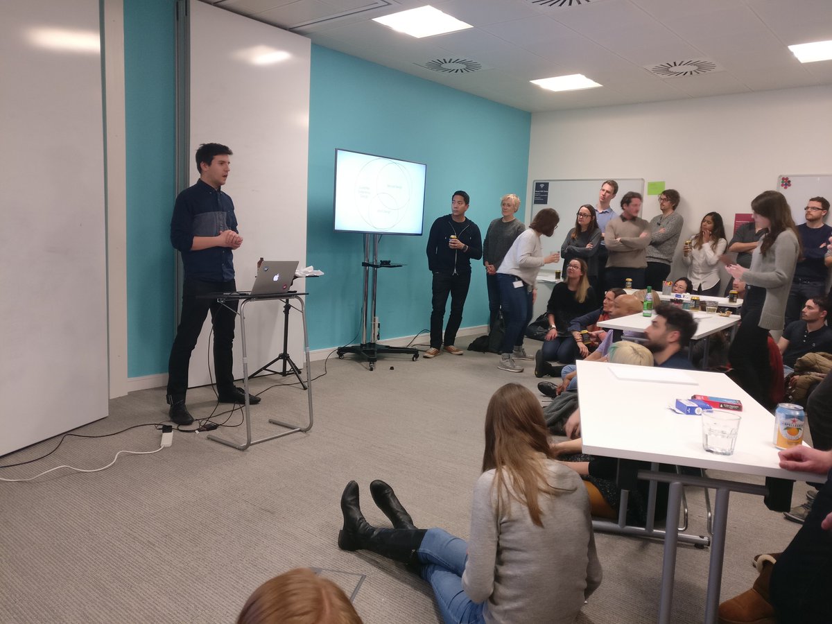 Some of the Newts were at the latest <a href="/UX_Crunch/">UX Crunch</a> evening #ux #servicedesign