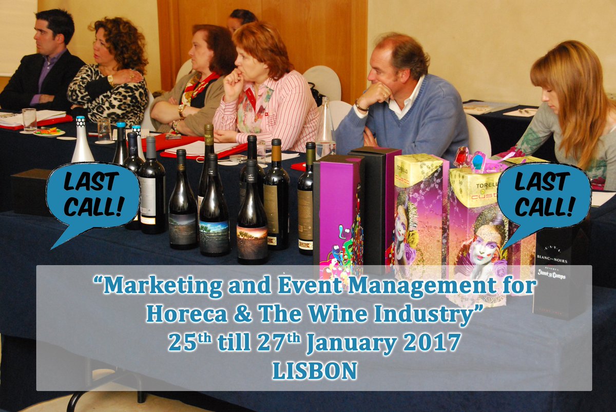 SpainWines's tweet photo. #Marketing and Event Management for Horeca &amp; The Wine Industry @PanchoCampoC 🌍 Place #Lisbon 📅 Dates 25th - 27th January info@acmarbella.es https://t.co/kz4qX6F5qD