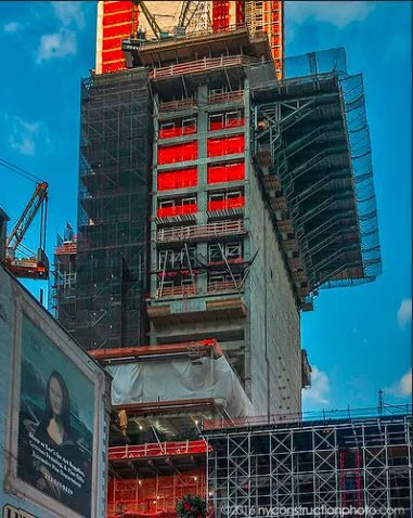 Construct_Exp's tweet image. New #Construction pics of the world&apos;s tallest (1550 feet) residential tower now well underway. Completion expected in 2019. #NewYork