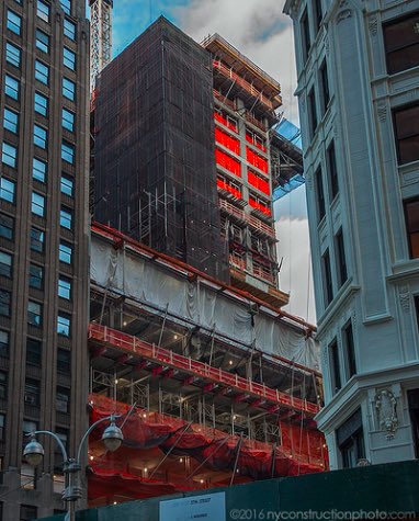 Construct_Exp's tweet image. New #Construction pics of the world&apos;s tallest (1550 feet) residential tower now well underway. Completion expected in 2019. #NewYork
