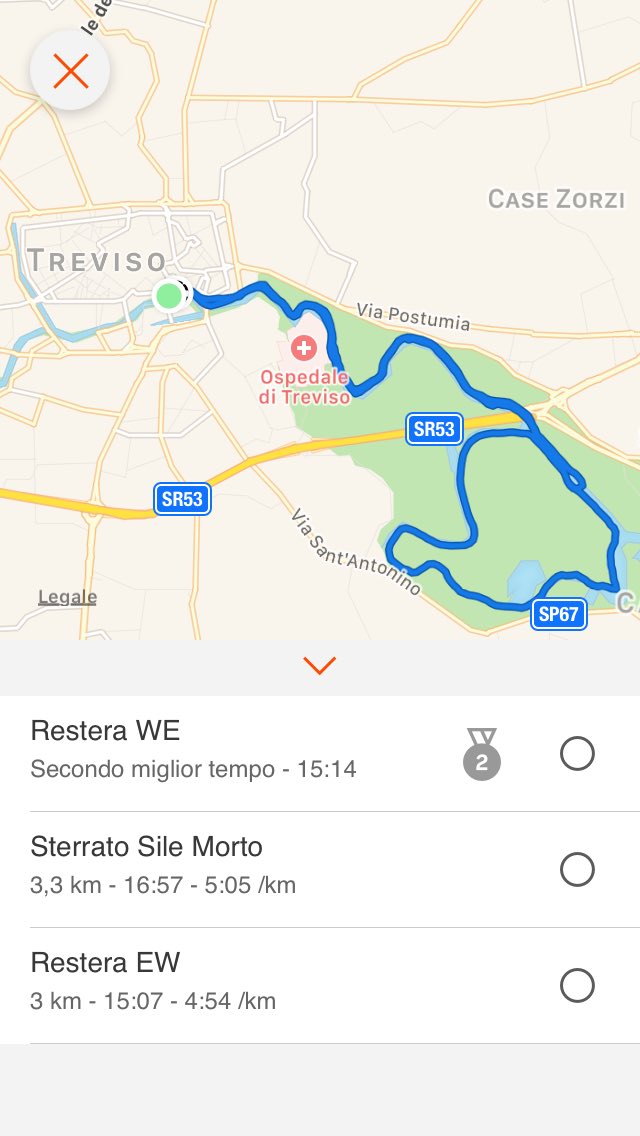 HermanQ2388's tweet photo. #windy but warm #ritagli trevigiani #iocorroqui @runlovers #asicsfrontrunner 4sure not #cute but happier now than earlier #sile #silentrun https://t.co/5pGPA98TIG