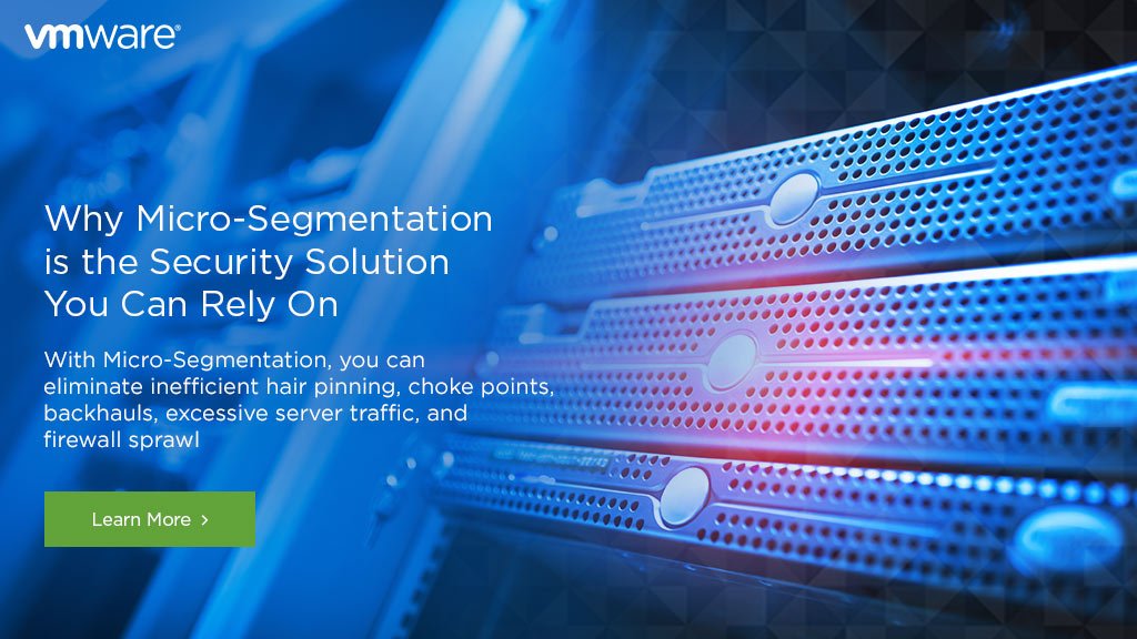 VMware's tweet image. Learn why firewalls should be your first line of defense, and NEVER the last — Download our tech brief: bit.ly/2k3TLxG