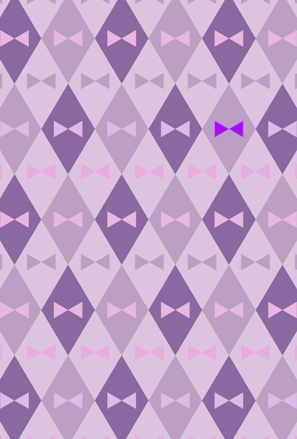 あじょ 紫リボンがチラついたので休憩時間に作ったスマホ用壁紙 T Co Kwcrjanjka Twitter