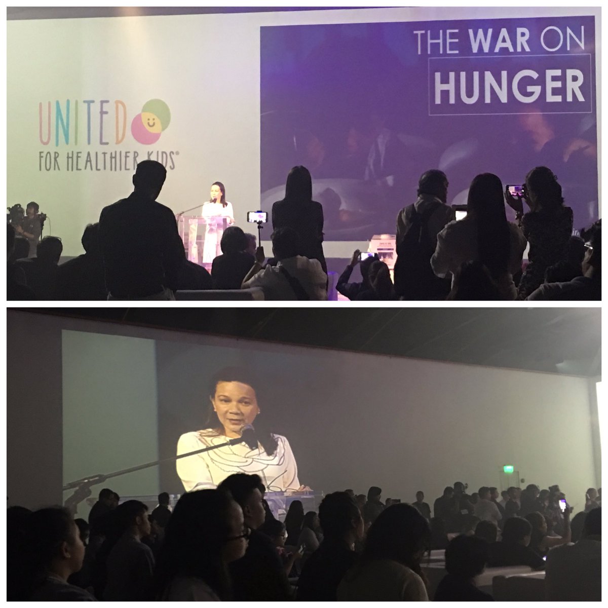 ellypuyat's tweet photo. Senator Grace Poe supports #HangryAboutHunger https://t.co/VXXybdMaTE