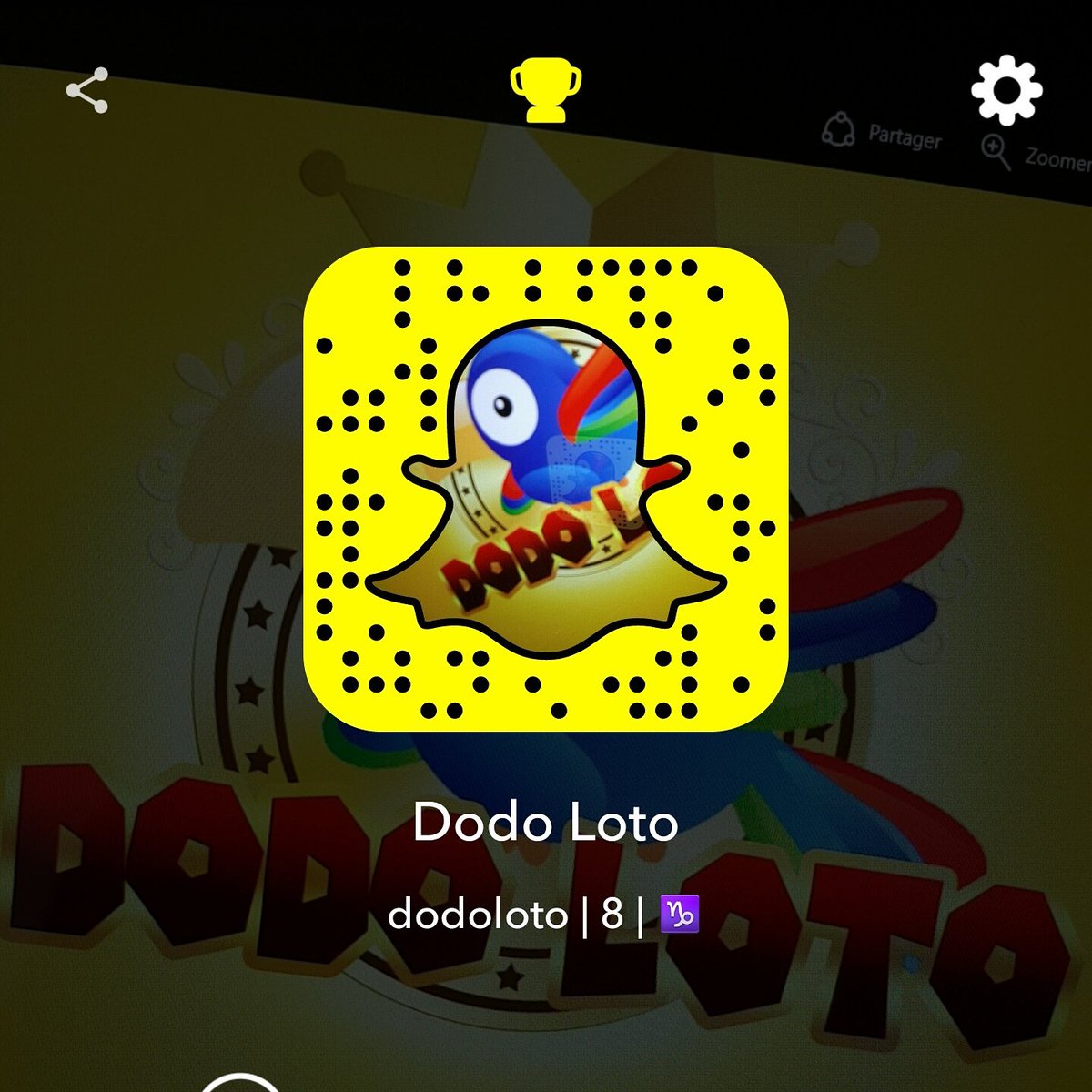 Dodo_Loto's tweet photo. https://t.co/I7MUypiQ2j est sur Snapchat ! Ajouter nous pour de nouvelles aventures : dodoloto
#snap #snapchat https://t.co/Vhrfg7g42n