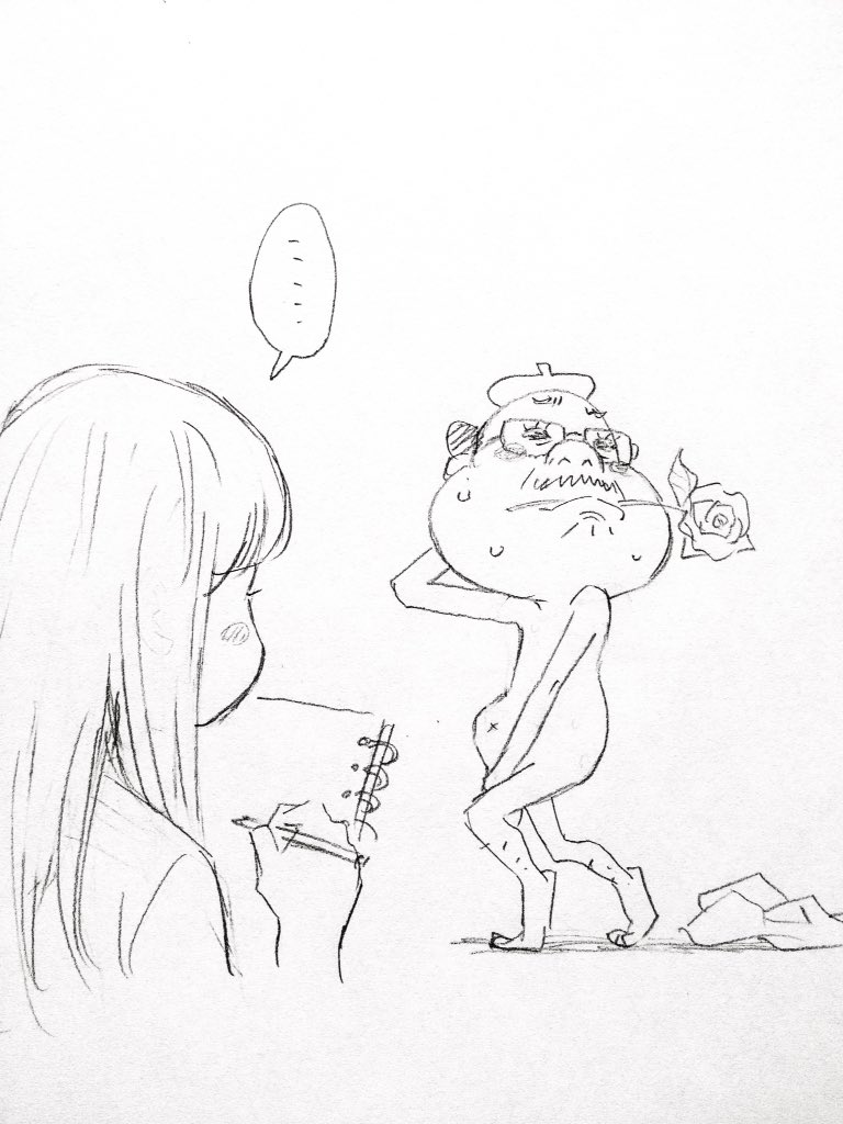 レッツ・ヌードデッサン。 