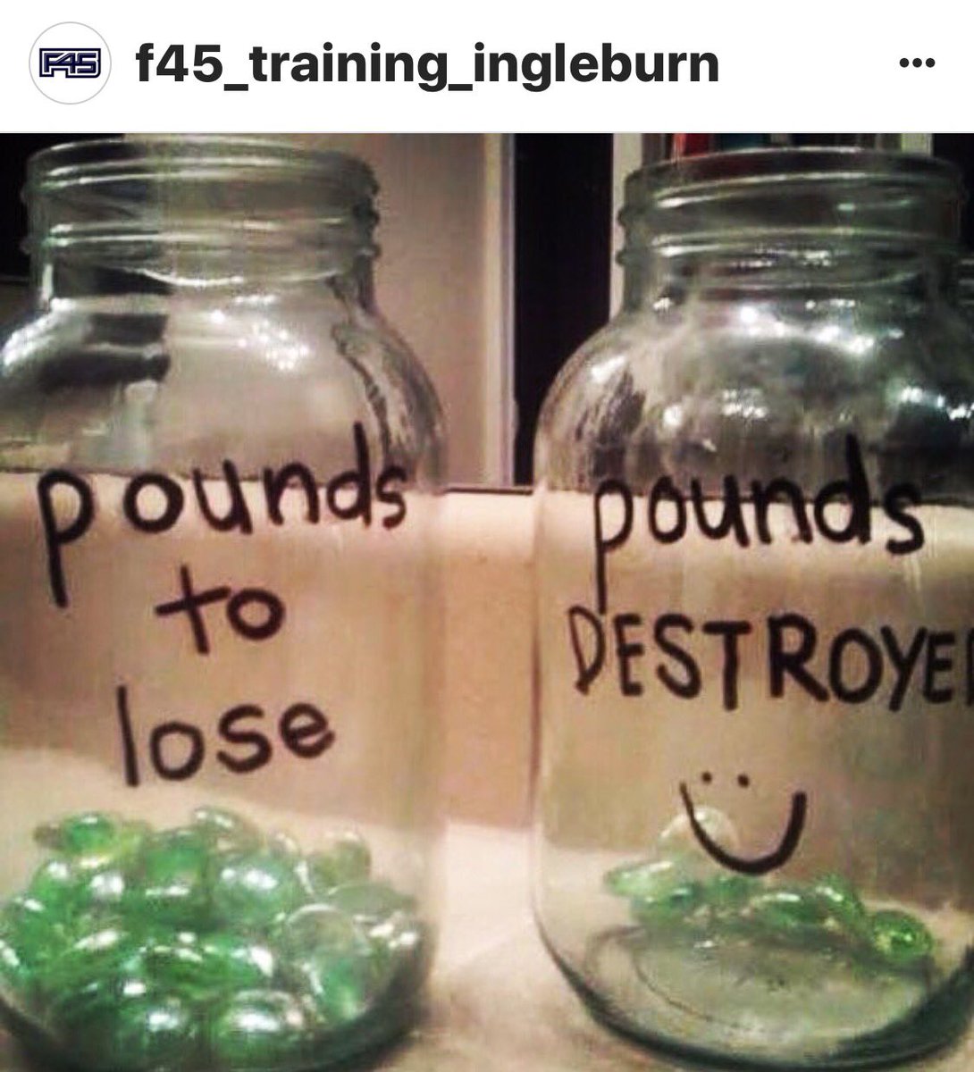 Motivation made visual. #F45 #weightloss #fun #fitness