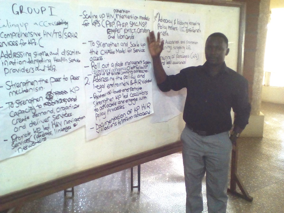 uhruganda's tweet photo. #Kp_CSOs_Engagement Meeting to draft a #Chartter to inform the Dev't of the Uganda's #GF Concept Note for 2017 - 2020 https://t.co/YagrTq2Gz4