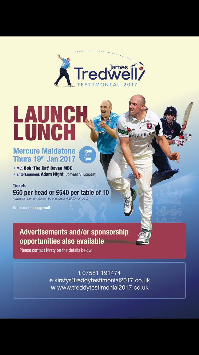 FolkestoneCC's tweet photo. One day to go.... @Treddy2017 launch lunch... https://t.co/FfrQ9QizCB