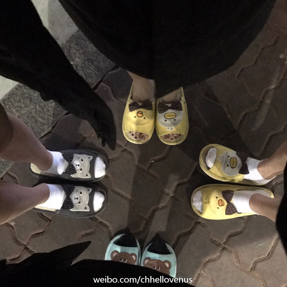 HelloVenusSnaps's tweet photo. [HELLO VENUS WEIBO] chHELLOVENUS: 在show champion美美的吃完饭后彷徨的小猫,小鸡,小鸭和小熊♥ #HelloV... https://t.co/K7wXsRnkSA #kpopsnaps https://t.co/vNYEvqguhy