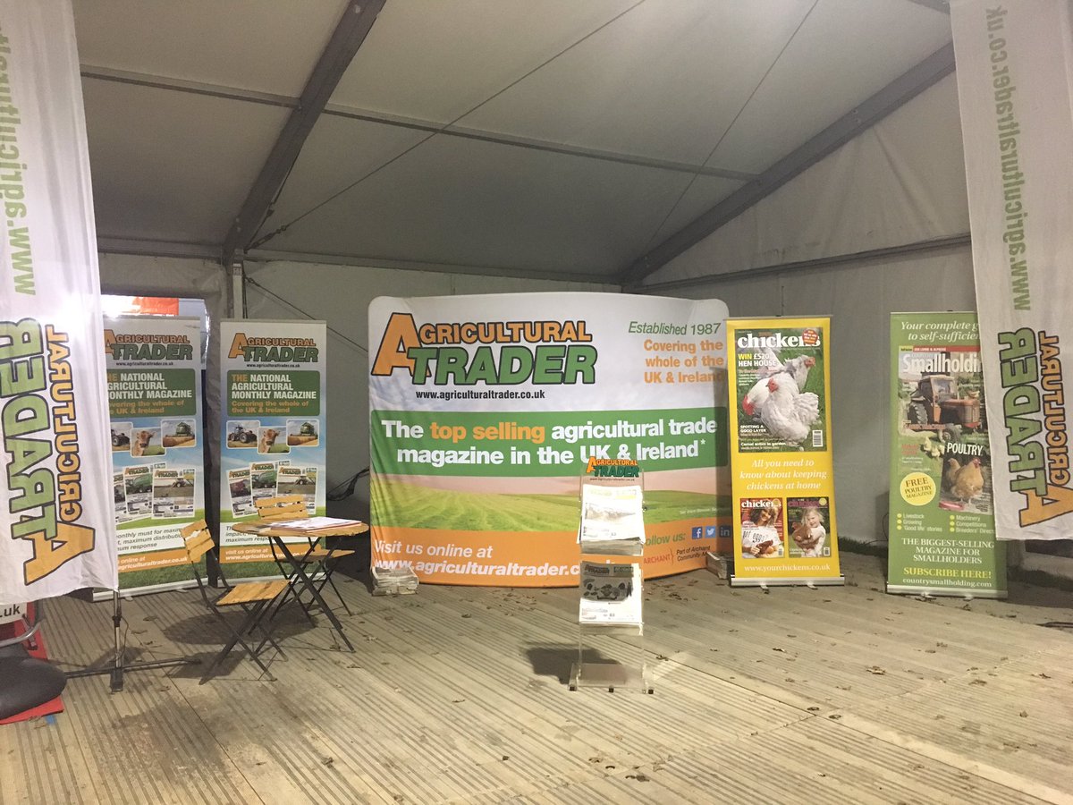 AgriculturalTr's tweet photo. 🚜Visiting @lammashow #today? Come pick up your free issue of the #AgriculturalTrader (Hall4 stand 4113) #lamma17 🚜#machinery https://t.co/bWjjyru7uA