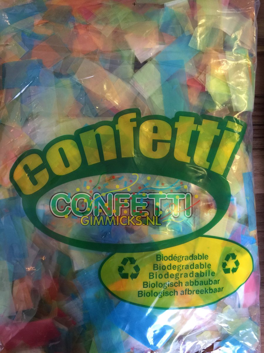 DolynnSupport's tweet image. Multi colour milieuvriendelijke biologisch afbreekbare confetti #mvo #bewust #feestvieren 
confettigimmicks.nl/produktinfo/lo…