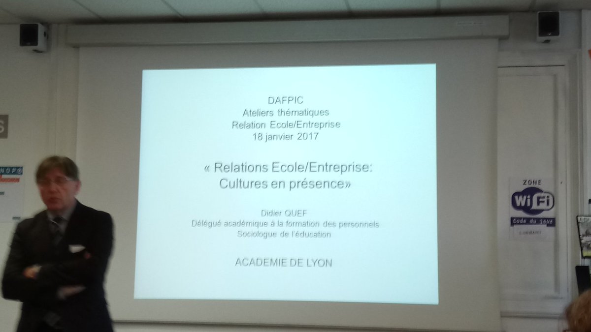 Rencontres entreprises école organisée par le rectorat de Lyon
