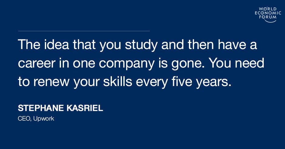 wef's tweet photo. By 2030, will we all be our own boss? https://t.co/rhDur2mOQi https://t.co/Aitms56Cfd
