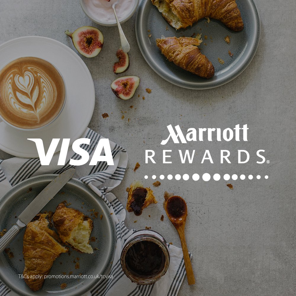 VisaUK's tweet photo. Book a #Marriott getaway w/ #Visa in Europe and get a free breakfast! #MarriottBreakfast https://t.co/yMoCpKmzeW https://t.co/5suchism30