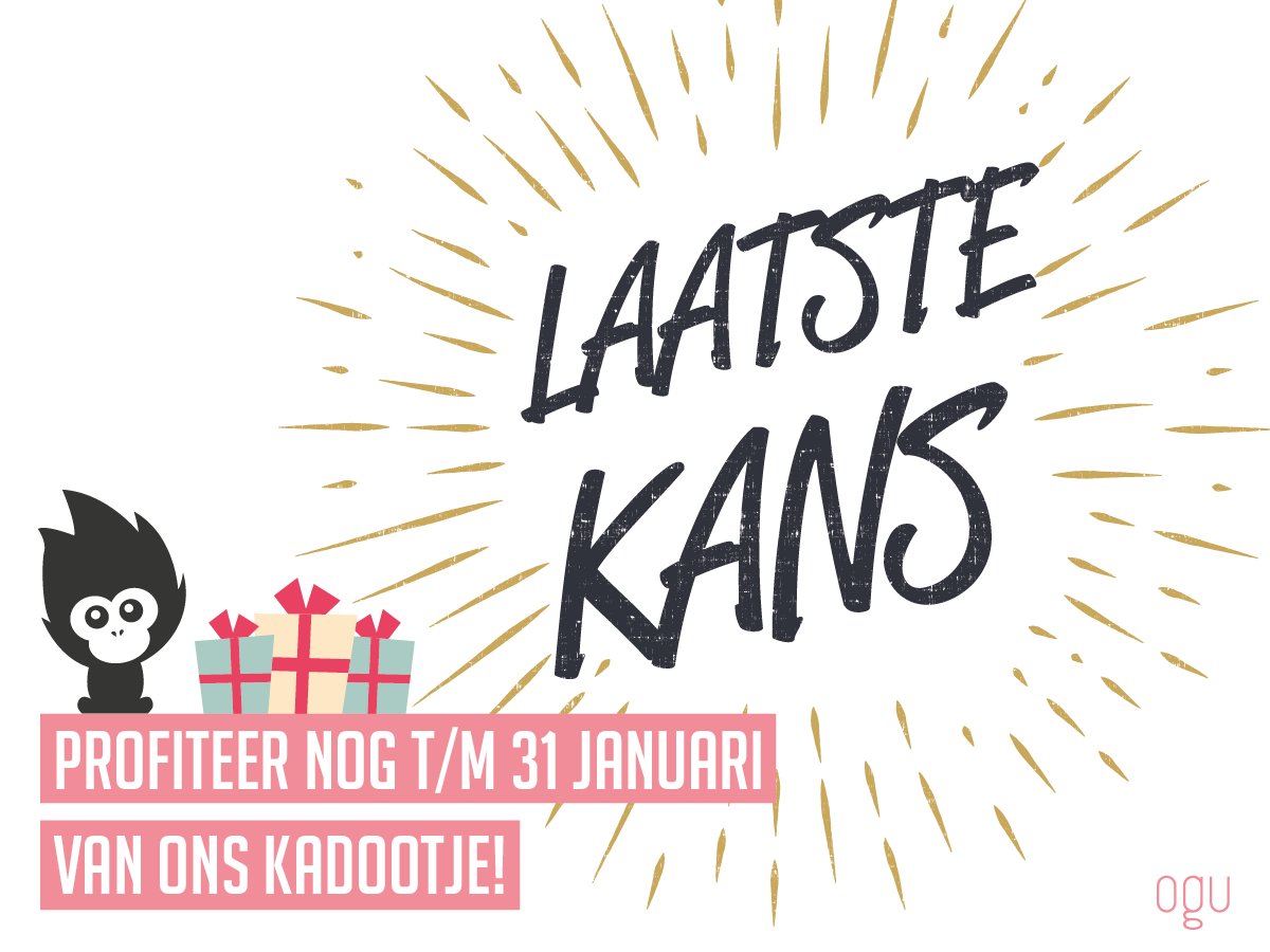 Laatste kans om gebruik te maken van onze mooie actie! Dus ga snel naar https://t.co/ooFV4pqLi2 en ontwerp jouw eigen Ogu™! #OguLifestyle https://t.co/XcMyUEORkW
