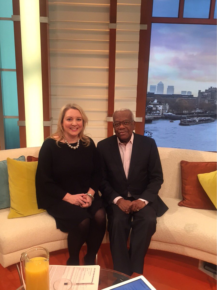 LivingstoneSoph's tweet photo. Amazing to be on @GMB with Sir Trevor to talk about @TheQueensTrust support for @CityYearUK and our #volunteerfulltime campaign https://t.co/tlJ0cdbSUO