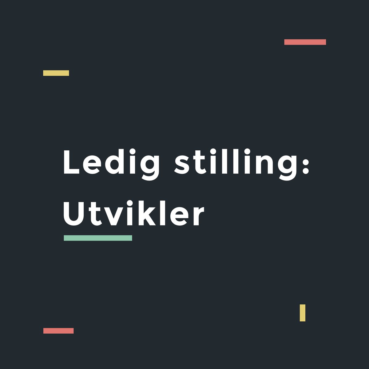Increo's tweet photo. Vi trenger flere flinke folk. Velg mellom Oslo og Trondheim, og søk innen 10. februar https://t.co/E94EPdUvsu https://t.co/60SPKCq9lY