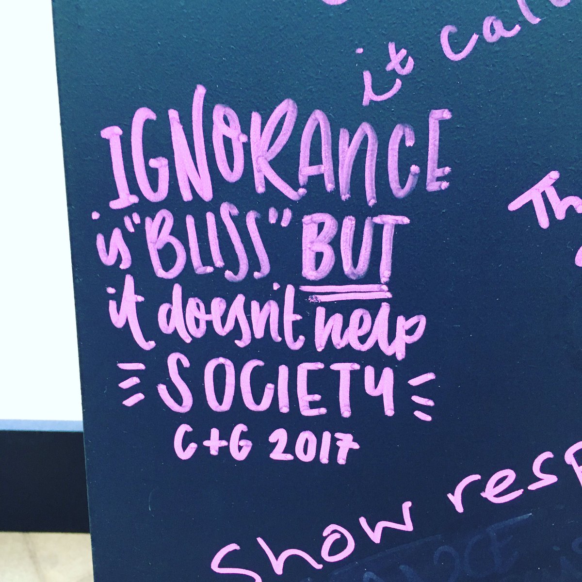 weronikasdesign's tweet photo. Having some lovely quotes and writing on the letters! Let's get the hashtag going as well!! #abiggerissue https://t.co/PM6hnTd377