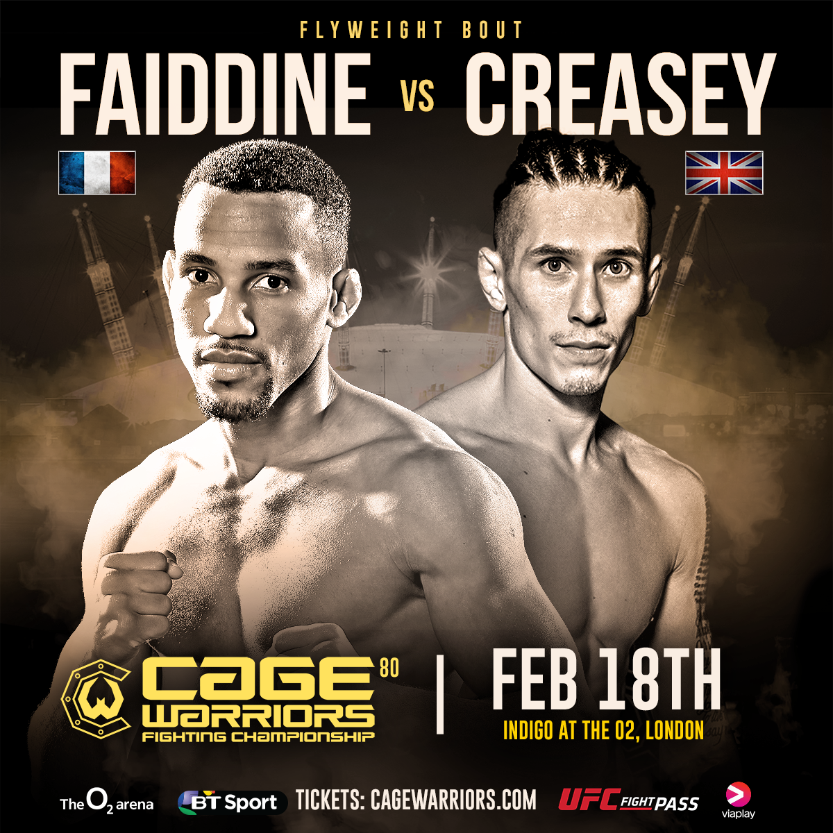 CageWarriors's tweet photo. #ICYMI: We have added four new fights to #CW80! 😱 

🎟https://t.co/bIaj3x2gbU https://t.co/yZjVCniC9q