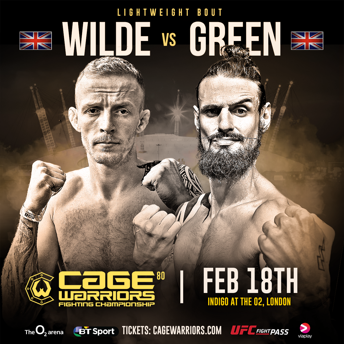 CageWarriors's tweet photo. #ICYMI: We have added four new fights to #CW80! 😱 

🎟https://t.co/bIaj3x2gbU https://t.co/yZjVCniC9q