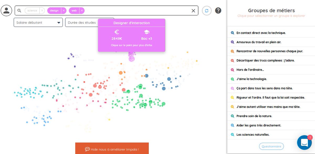 Découvrez la carte de l'#orientation nouvelle génération ! #metier #formation #ecole #reconversion ow.ly/iecY3084EjY @ImpalaRocks