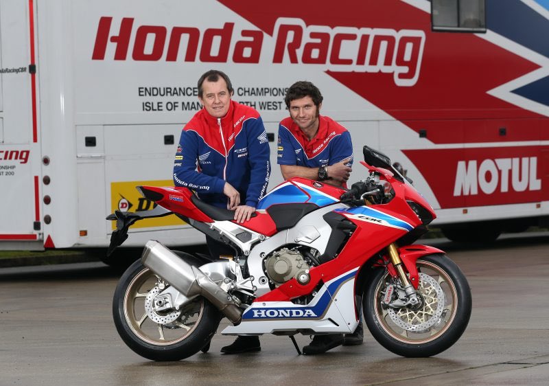 Kyle3white's tweet photo. A few shots of Guy Martin and John McGuinness - Honda's TT dream team! https://t.co/7p7vhrVwDd