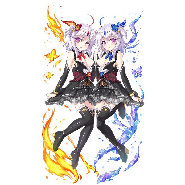 【フリ&amp;フラ】
「いつもいっしょのあたしたち、二人仲良くお世話になりまーす。よろしくねっ！」
CV西乃ころね
#チハたん