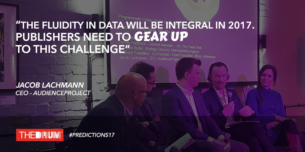 TheDrum's tweet photo. "You need to be really really transparent if you want to survive with data in 2017" say  @Audience_P at #predictions17 https://t.co/9DRC5lGagp