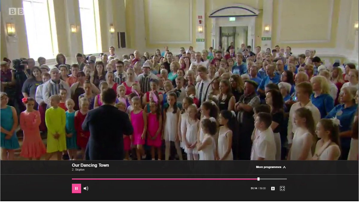 Even we got in on the action! #ourdancingtown 🕺❤️💃🎵🕺❤️💃Tag if you can see yourself! #skipton #dancingtown @BBCTwo @UTRelf @TwentyTwentyTV