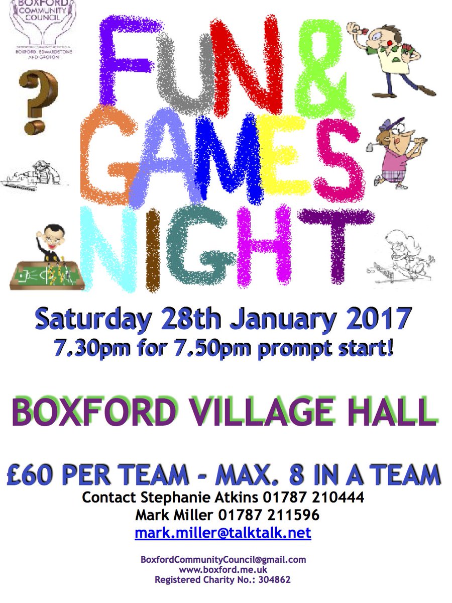 BoxfordCommCoun's tweet photo. Still places available - book now to secure a place! https://t.co/g2q7i3BhnI