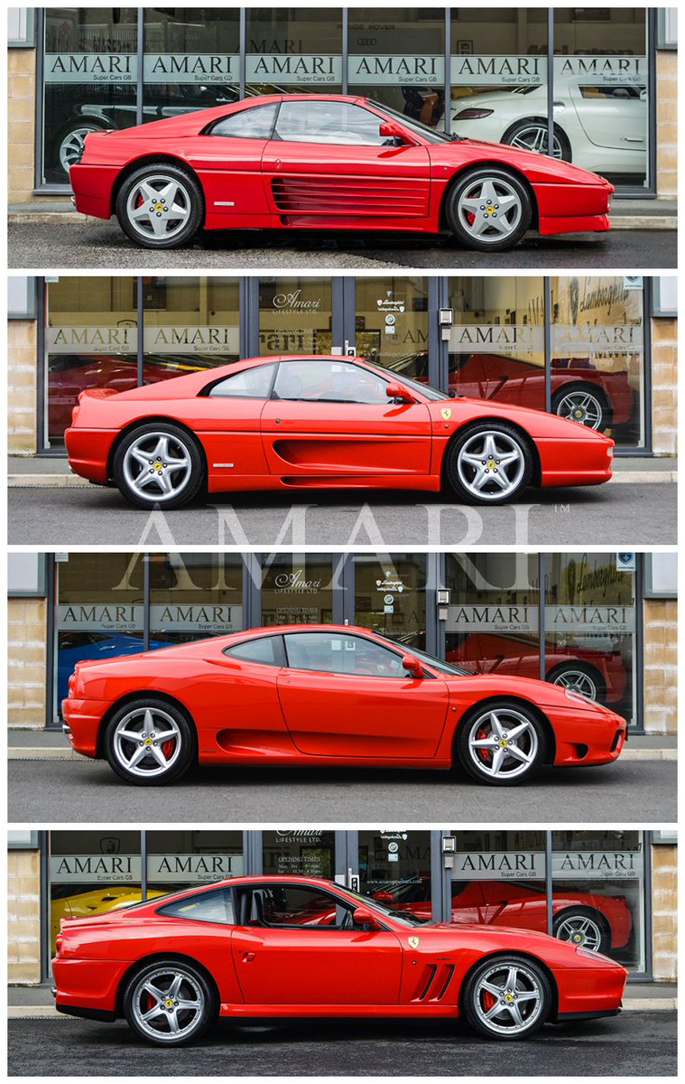 Which one of these more modern classic Ferrari's would you choose?
A: 348
B: 355
C: 360
D: 575