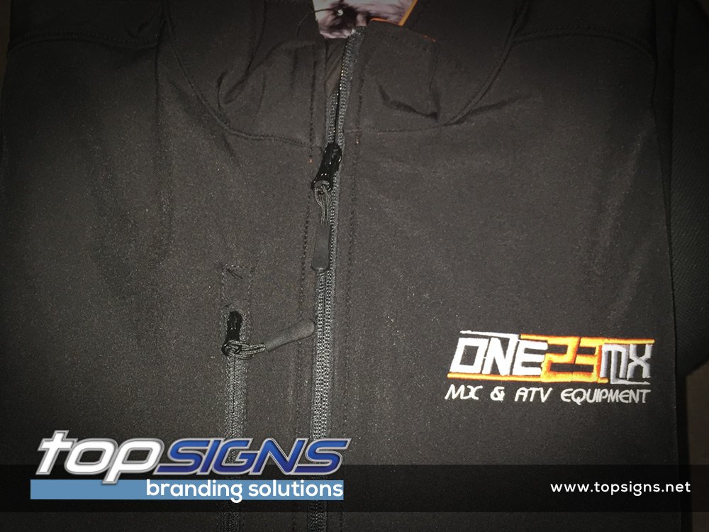 topsignsltd's tweet photo. #one23mx jacket recently stitched. #motorcross #printembroidery #advertising #motox #bikeracing #clothing #UKEarlyHour #TotalmotoX https://t.co/2FlOTBANj3