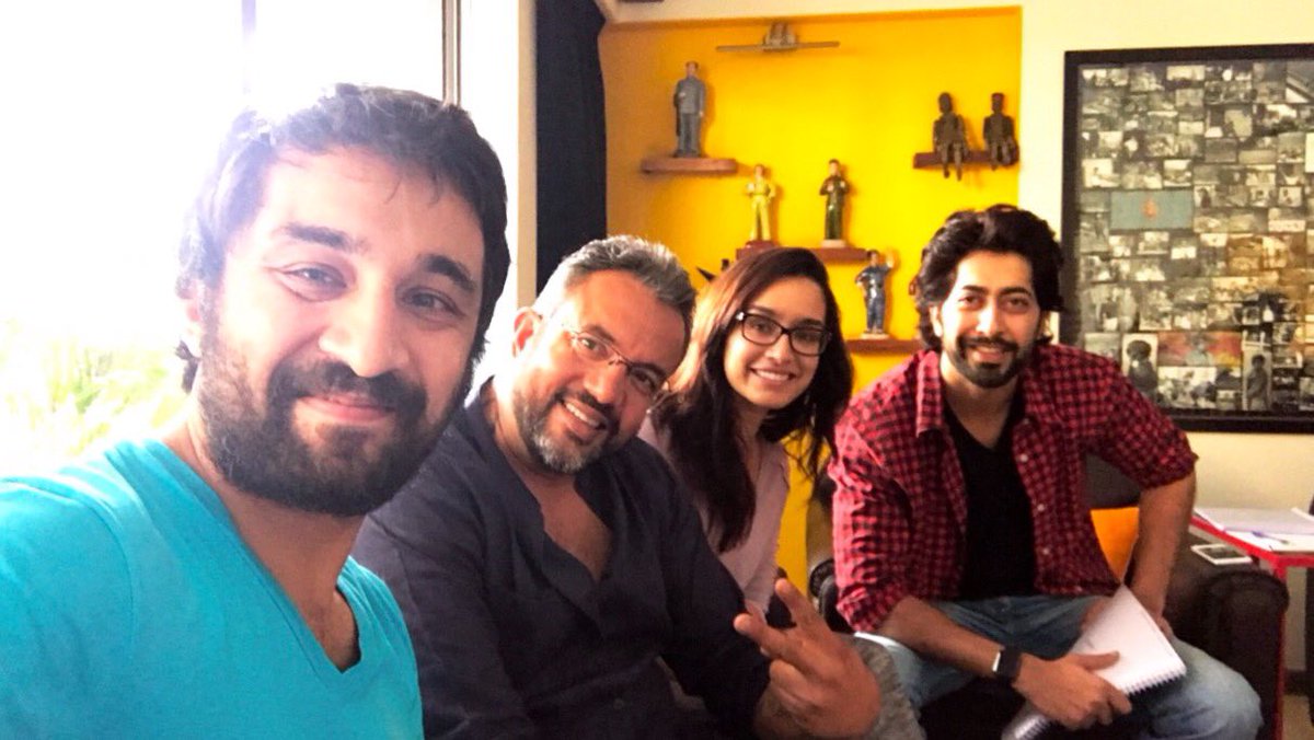 ShraddhaKapoor's tweet photo. #Haseena @ApoorvaLakhia @SiddhanthKapoor @AnkBhatia https://t.co/zncFcsyOpJ