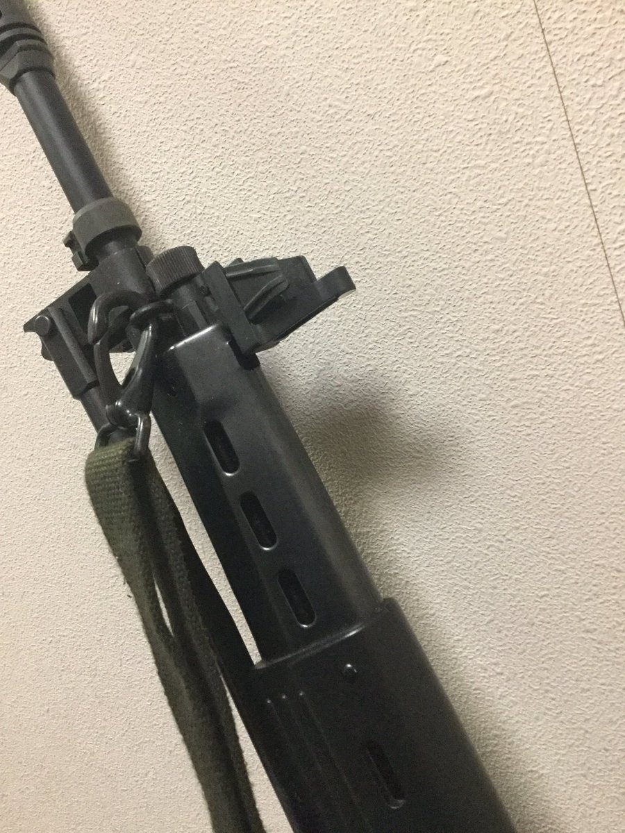 89式小銃 夜間概略照準具を装着した状態