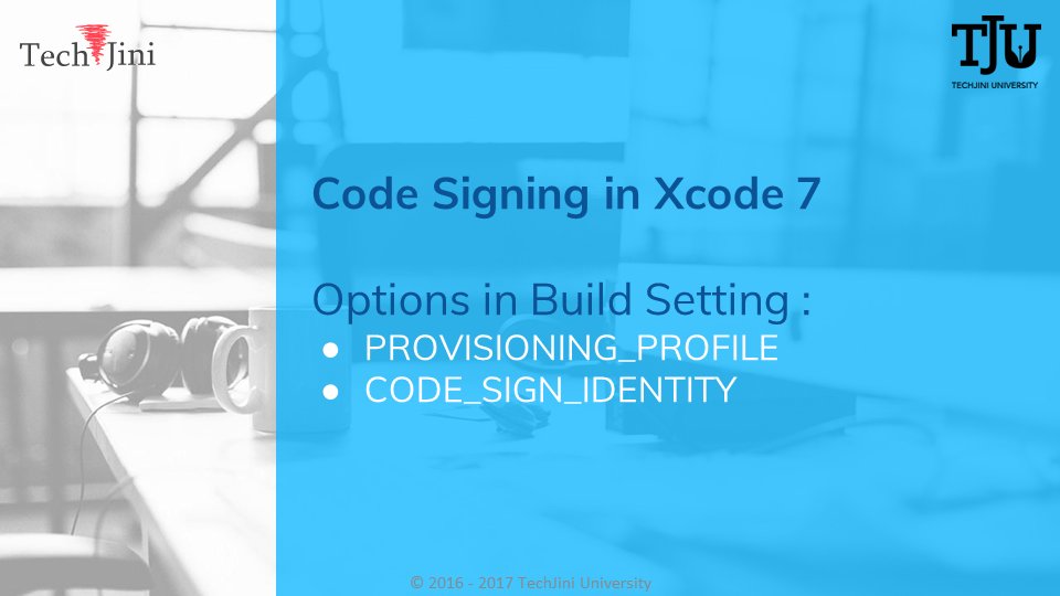 techjini's tweet photo. #CodeSigning in #Xcode7
#DynamicBuildConfiguration #tju #buildconfiguration #ios #config #iosdeveloper #xcode #UniversalLinks https://t.co/jJdEbOxPmI
