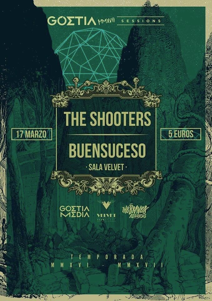 shootersrock's tweet photo. En marzo andaremos por Málaga con @Buensucesomr gracias a @GoetiaMedia , nos vemos por allí! #stoner #concierto https://t.co/UfQjoMpLsk