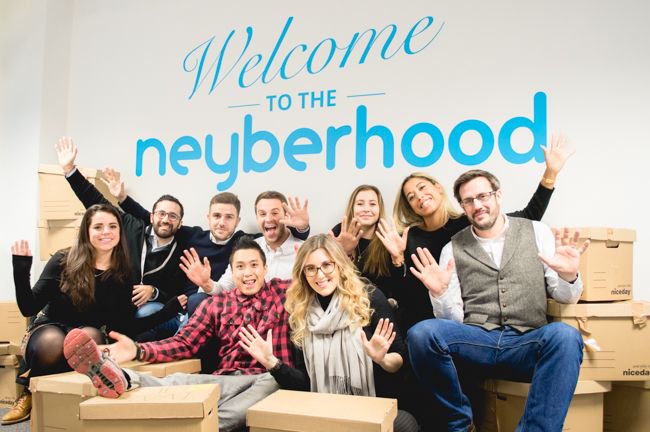 helloneyber's tweet photo. It's a #NewYear & a #NewOffice for the Neyber team! #HelloNeyber #Neyberhood https://t.co/wudTBBFMnN