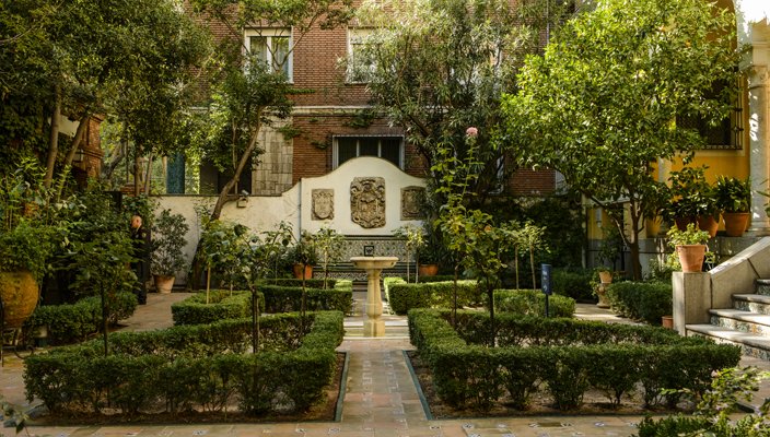 Uno de los secretos más fabulosos de #madrid, el jardin del <a href="/MuseoSorolla/">Museo Sorolla</a> en Martínez Campos 37 en #chamberí ¡Su acceso es gratuito!