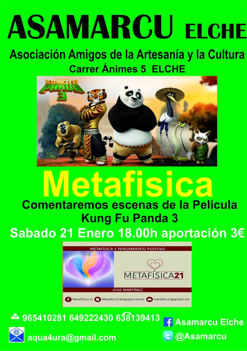 SocdeElx's tweet photo. #ASAMARCU #ELCHE #Metafisica @AquaAura_Elche @Aqua_Elche @JoseJosequeen1 @GemasIntegral @DoctoraLunatika #sabado https://t.co/dCtrsIsz8g