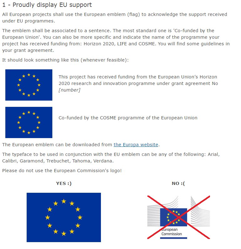 PlaMatSU's tweet image. Important tip:EU funding beneficiaries should include the EU flag in their communication materials #CommsWorkout @EU_H2020
