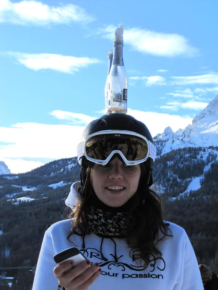 Equilibrismo ad alta quota #bellinicanella #cortina