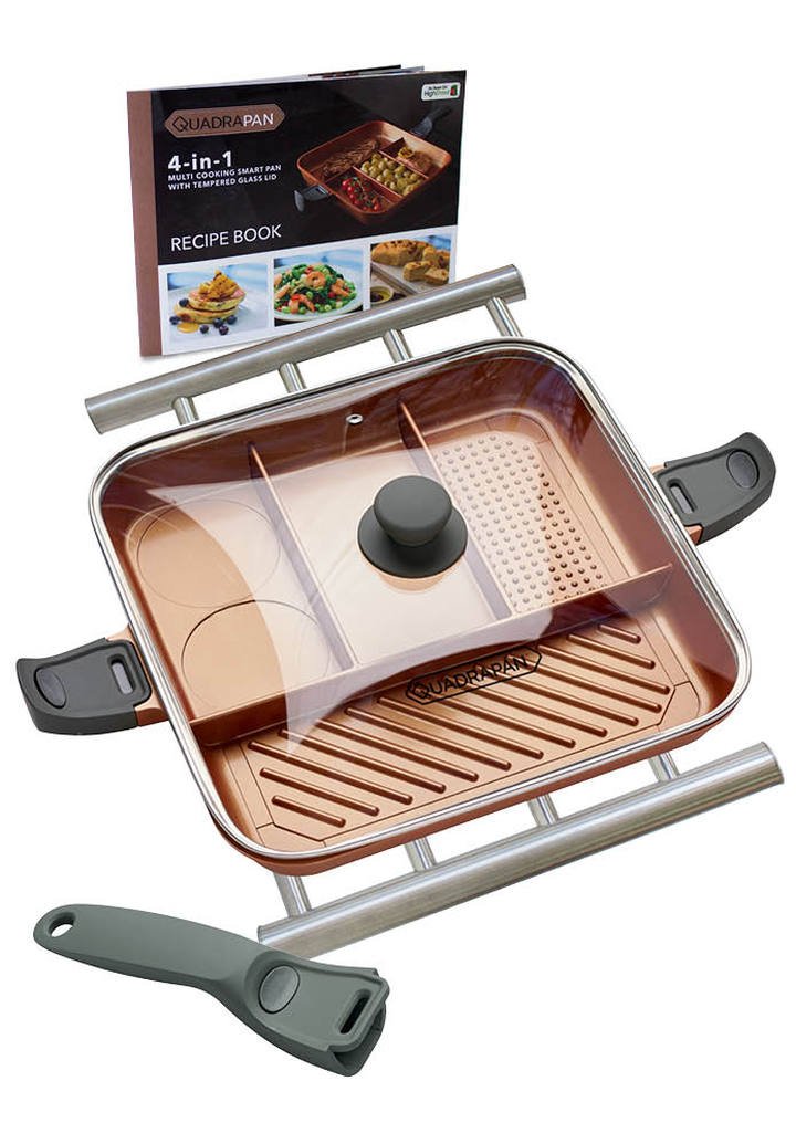 shoptvph's tweet photo. Cook different meals using #Shoptv's #QuadraPan! Your food will be cooked separately and will retain its flavor! #ForTheGoodLife https://t.co/na3vcSwYFP